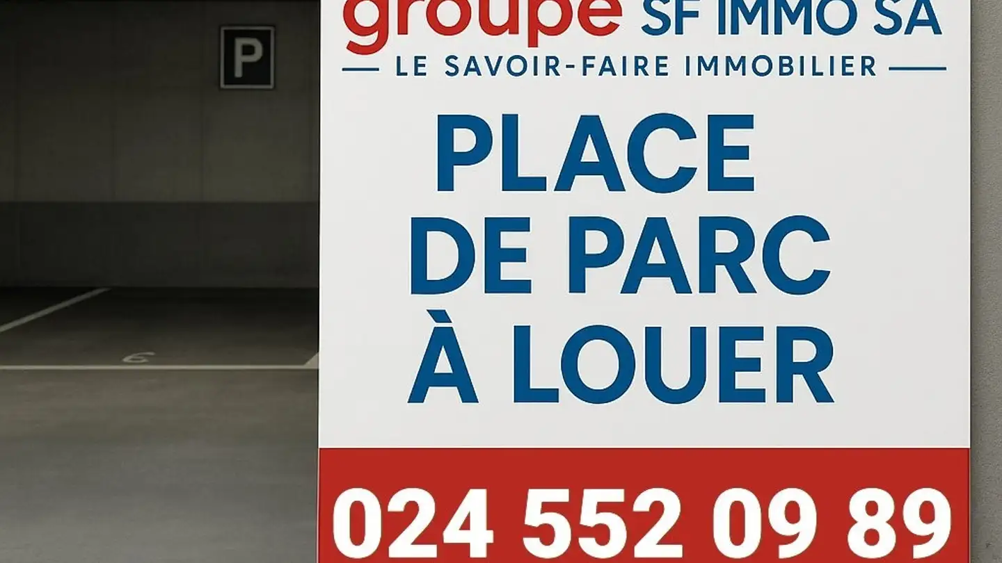 Garage individuel à louer - Quartier Des Pugessies 2, 1400 Yverdon-les-Bains