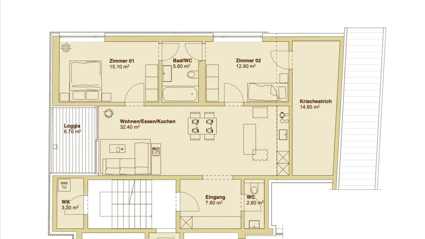 Wohnung kaufen - Hinterdorfstrasse 8, 4124 Schönenbuch - Foto 4
