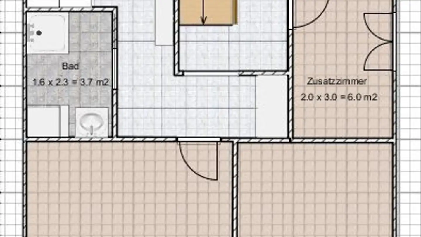Appartement à louer - Bachstrasse 9, 9100 Herisau - Photo 3