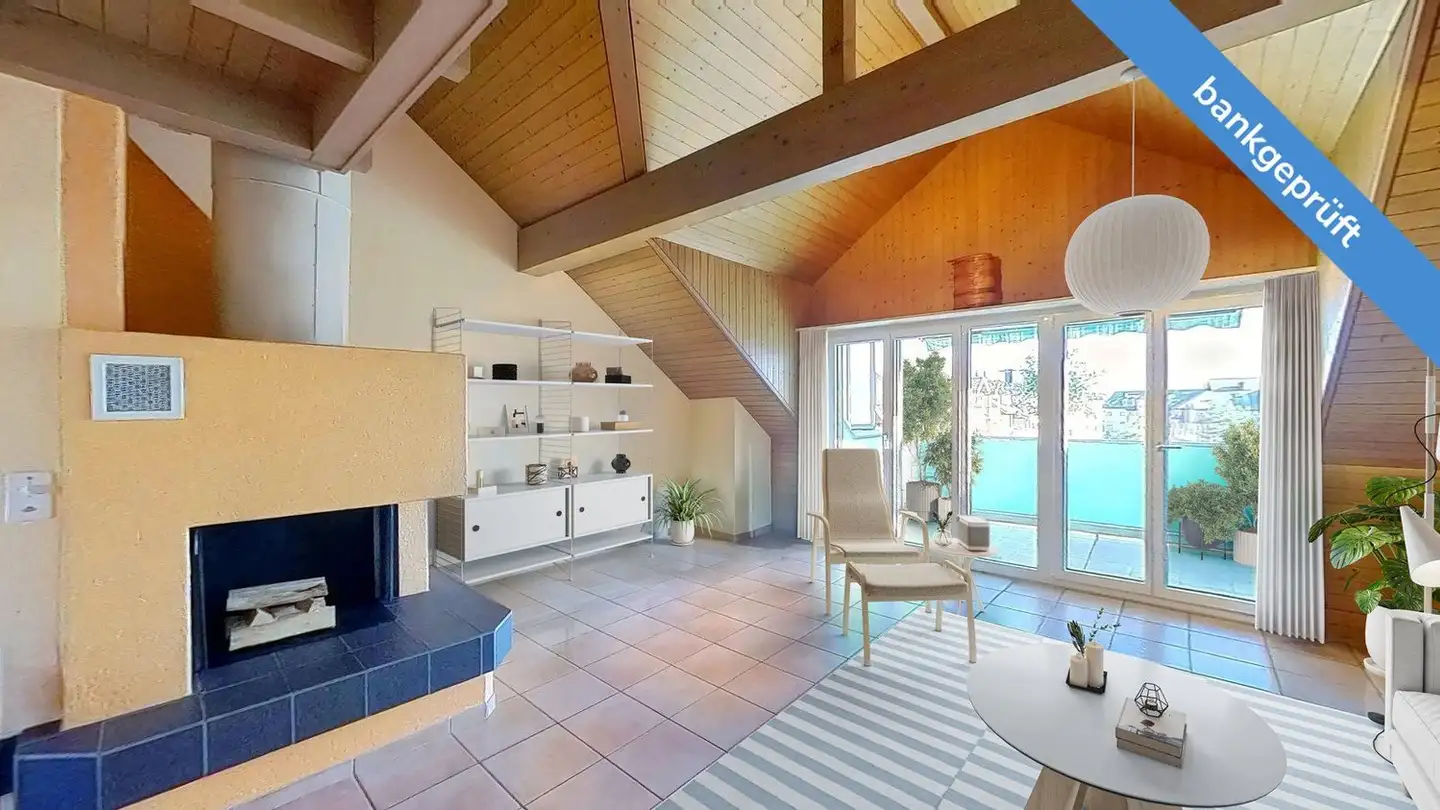 Attic flat for sale - Bubenbergstrasse 27, 3604 Thun