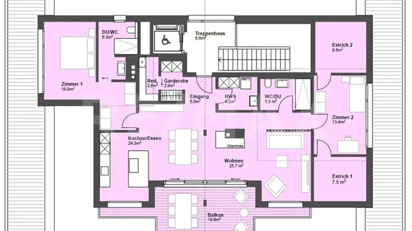 Dachgeschosswohnung kaufen - 3855 Brienz BE