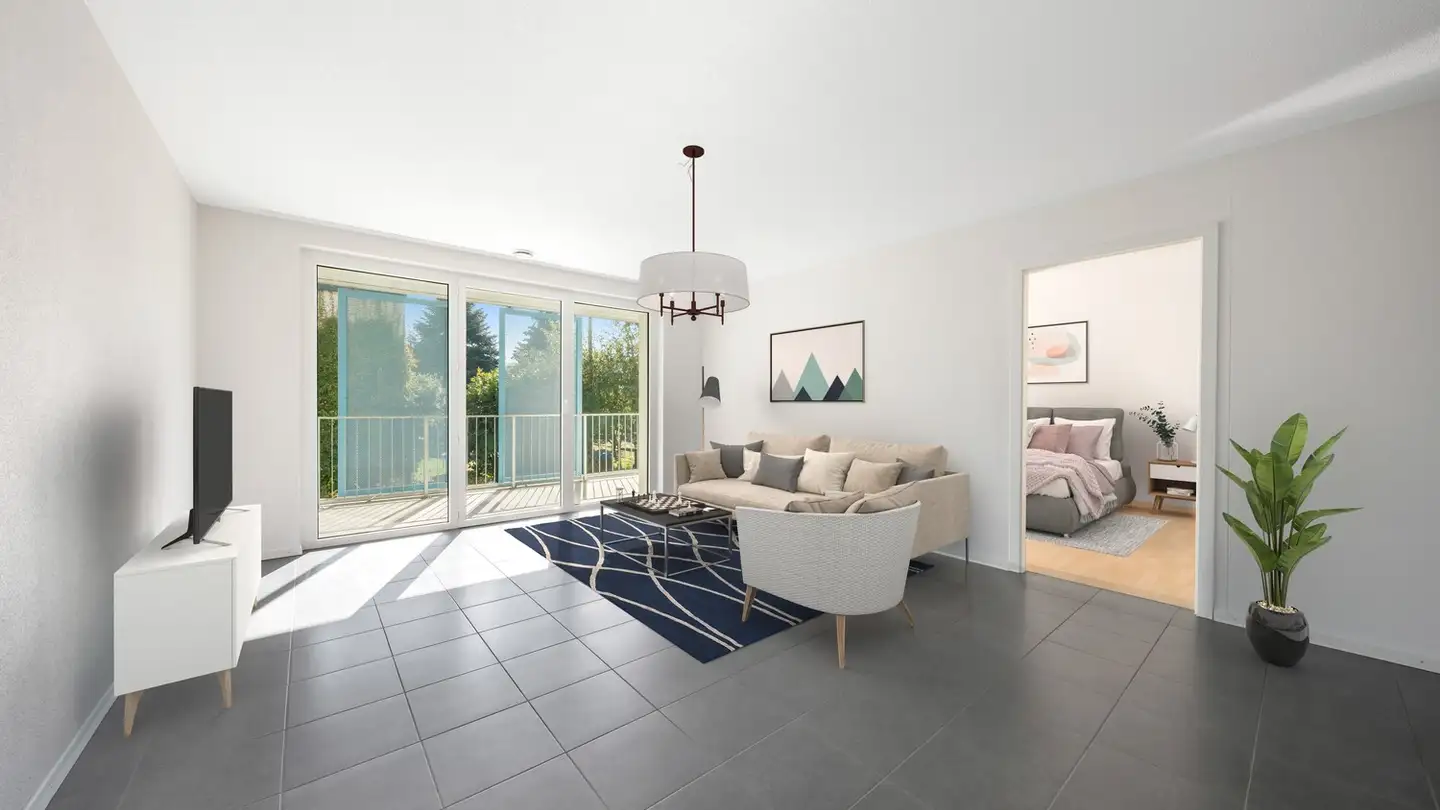 Appartement à louer - Hardstrasse 1, 5600 Lenzburg