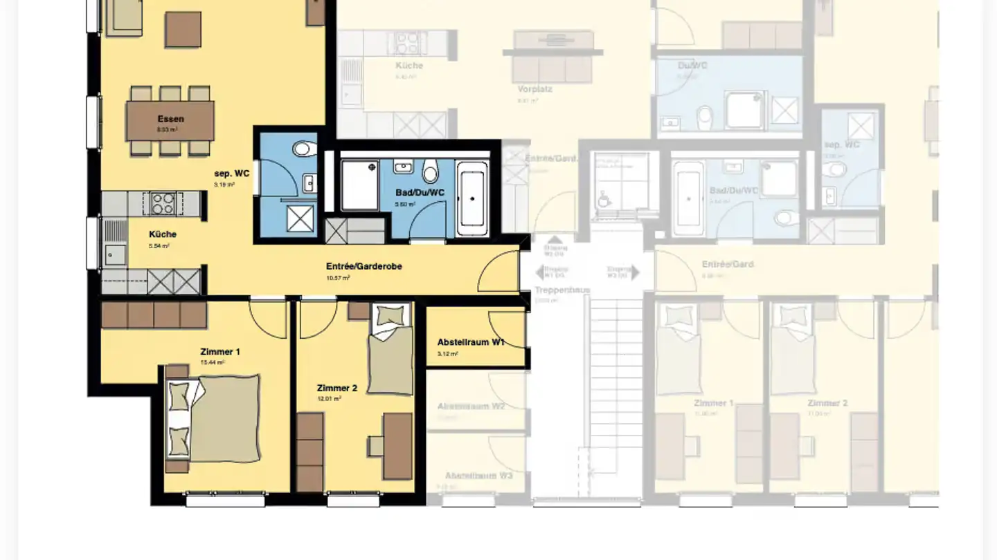 Wohnung mieten - Westringstrasse 26, 4565 Recherswil - Foto 2