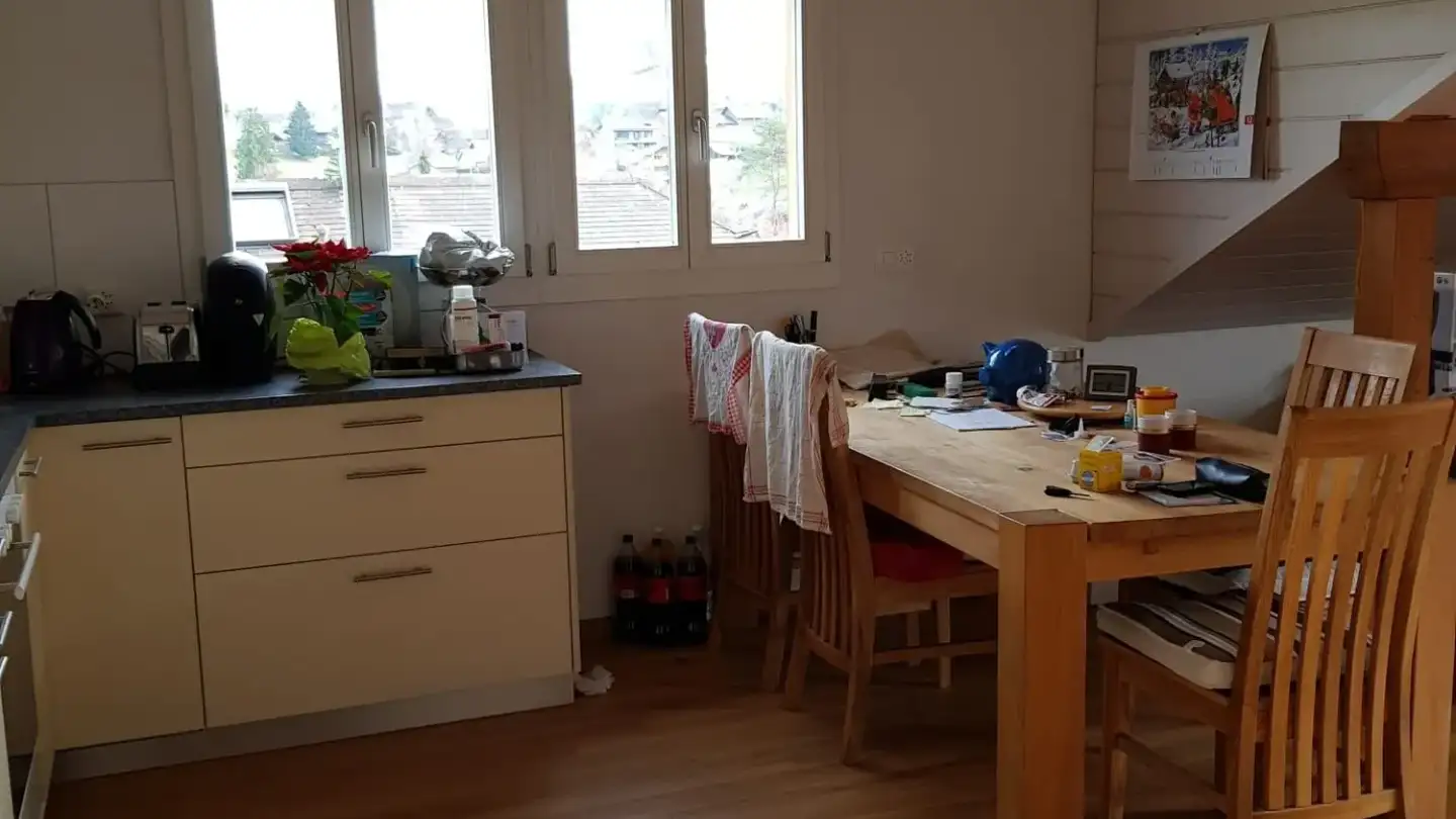 Attique à louer - Gurnigelstrasse 13, 3638 Blumenstein