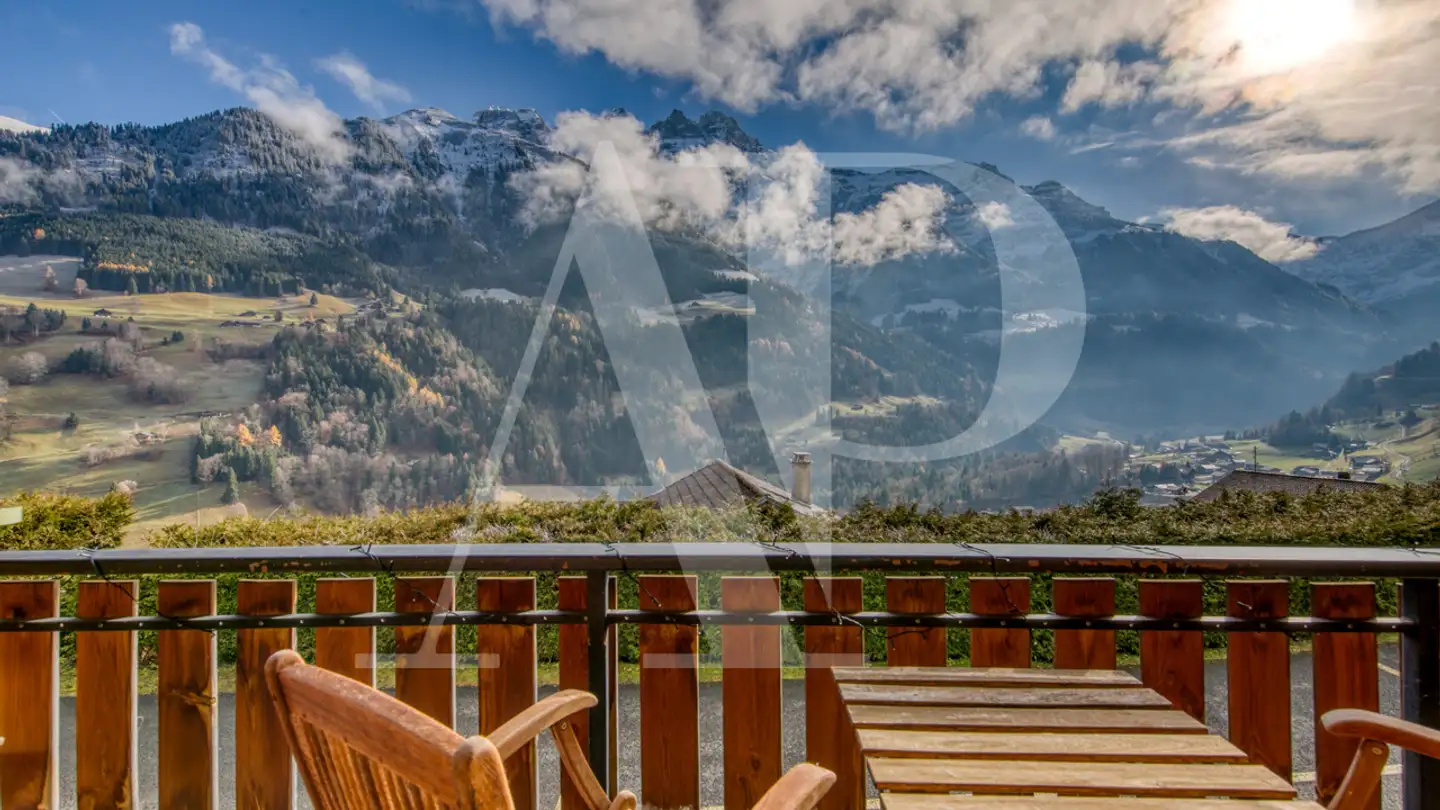 Möblierte Wohnung mieten - Chemin Des Cimes 7, 1873 Val-d'Illiez - Foto 3