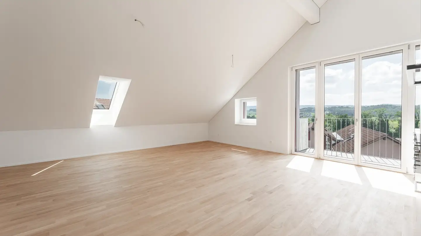 Attic flat for rent - Hinterdorfstrasse 82, 8918 Unterlunkhofen - Photo 4