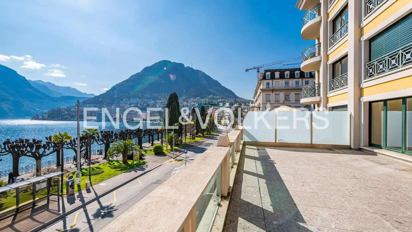 Appartement à louer - Riva Antonio Caccia 6a, 6900 Lugano