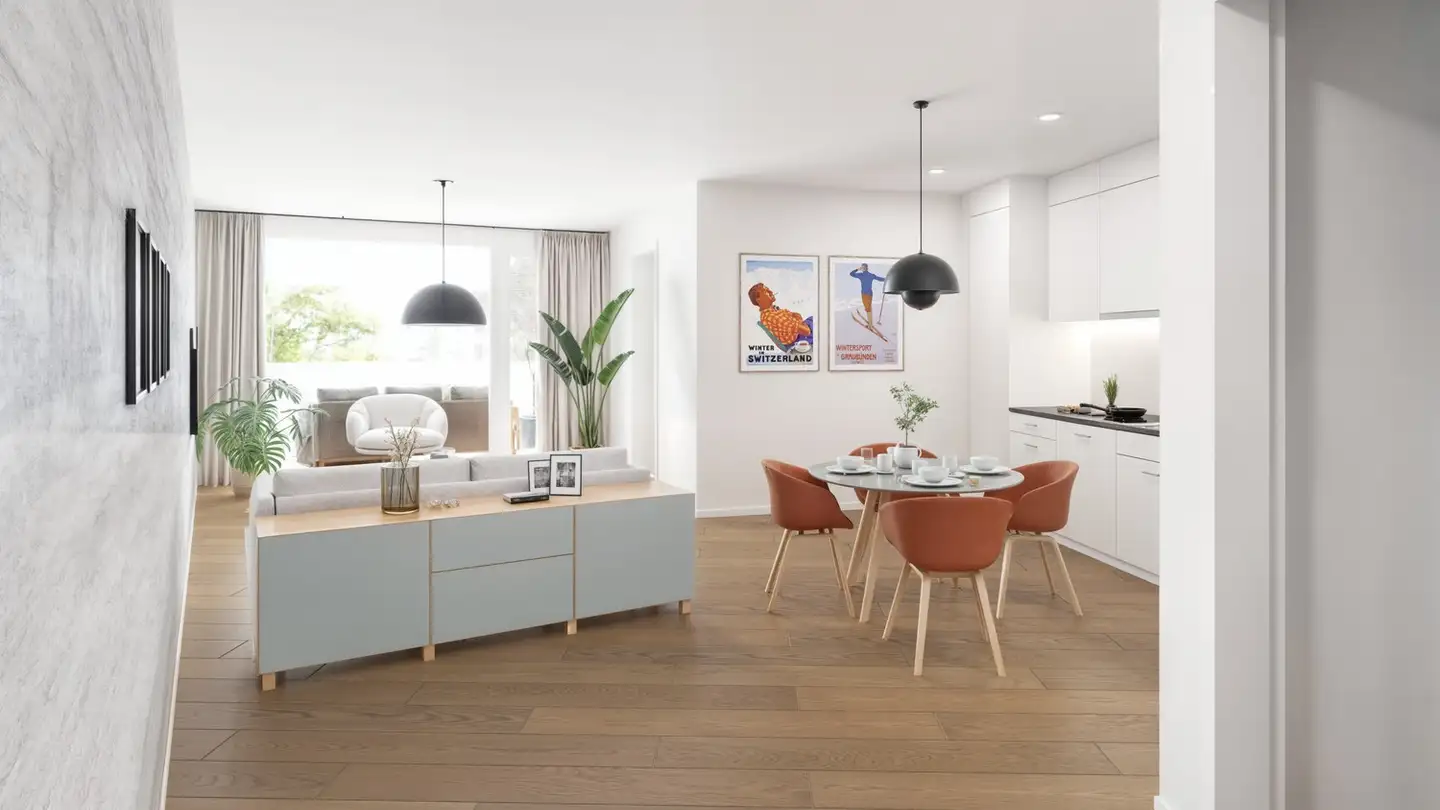 Penthouse for rent - Alter Schulweg 31, 5102 Rupperswil - Photo 2