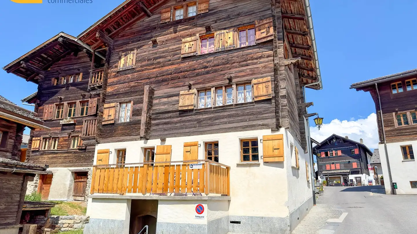 Appartement à louer - Rue Centrale 4, 3967 Vercorin