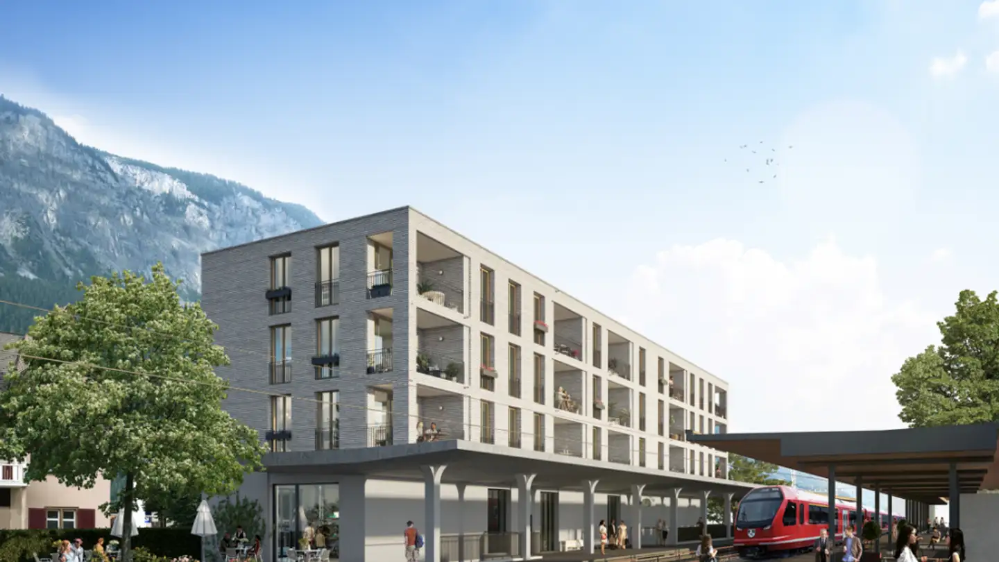 Apartment for rent - Plazza Staziun 6, 7013 Domat/Ems