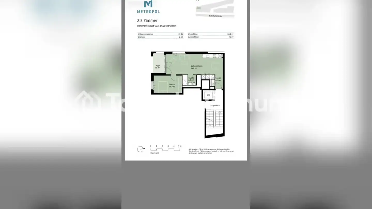 Appartement à louer - 8620 Wetzikon ZH