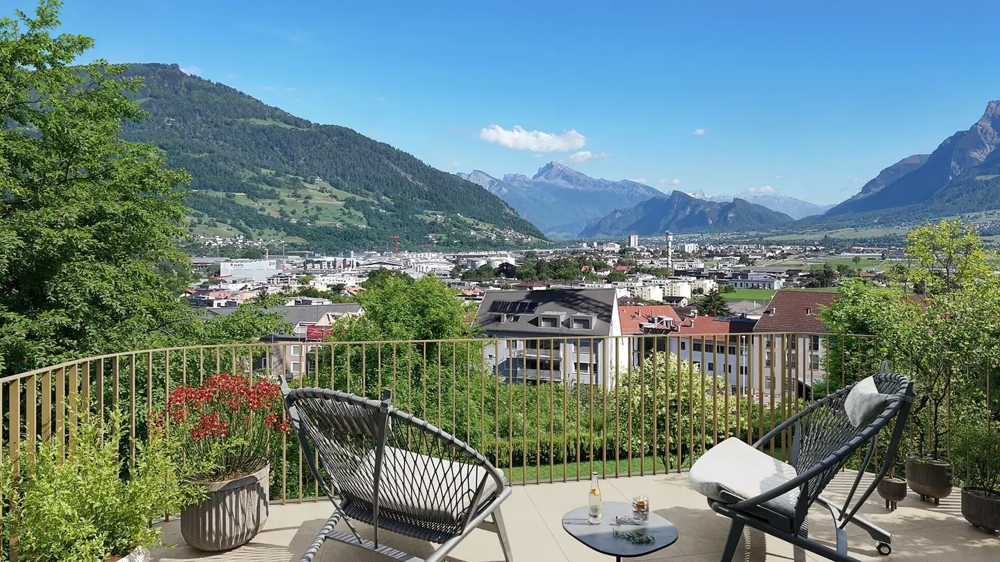 Penthouse for sale - Rebhaldenweg 21, 7206 Igis