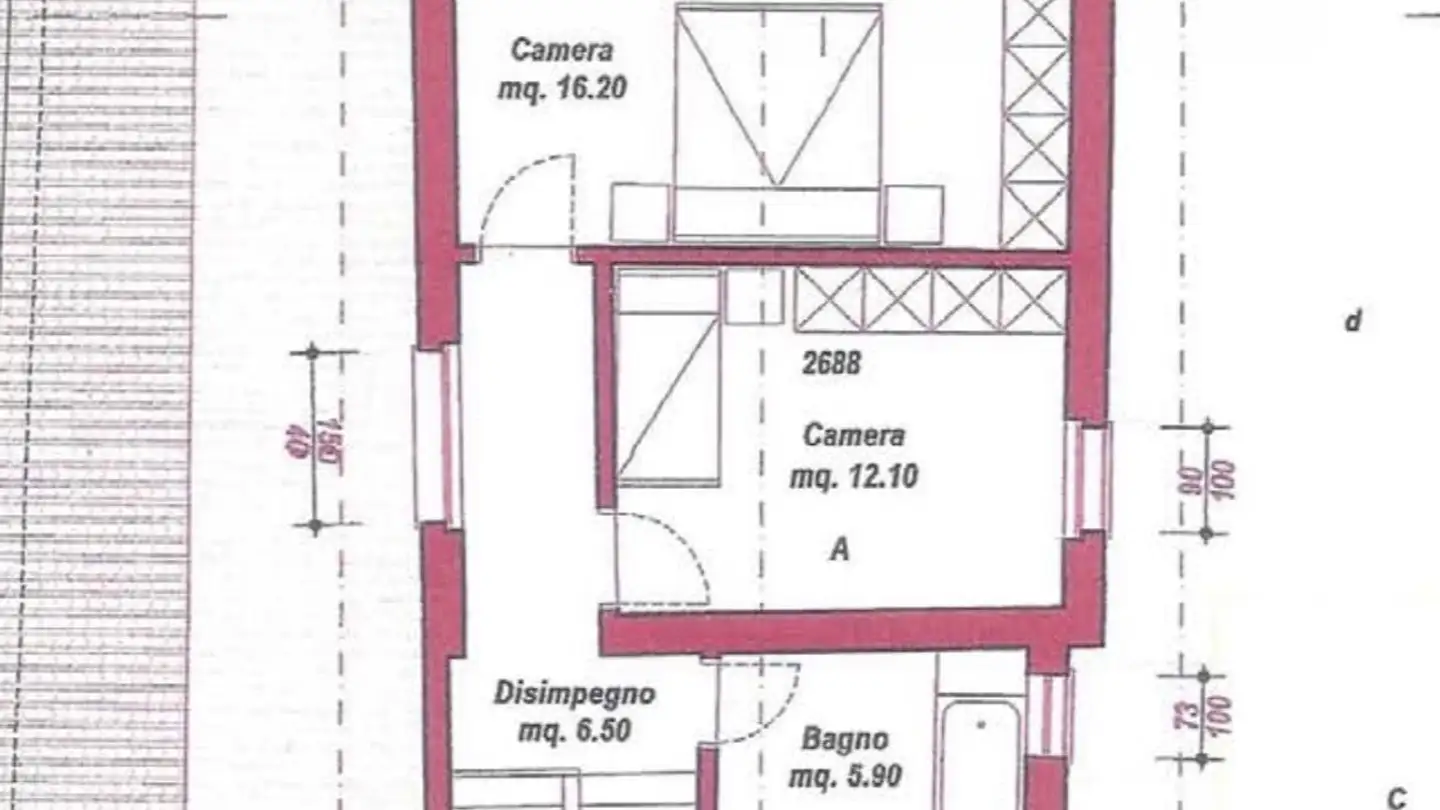 Zimmer mieten - Via Golino 117, 6656 Golino - Foto 4