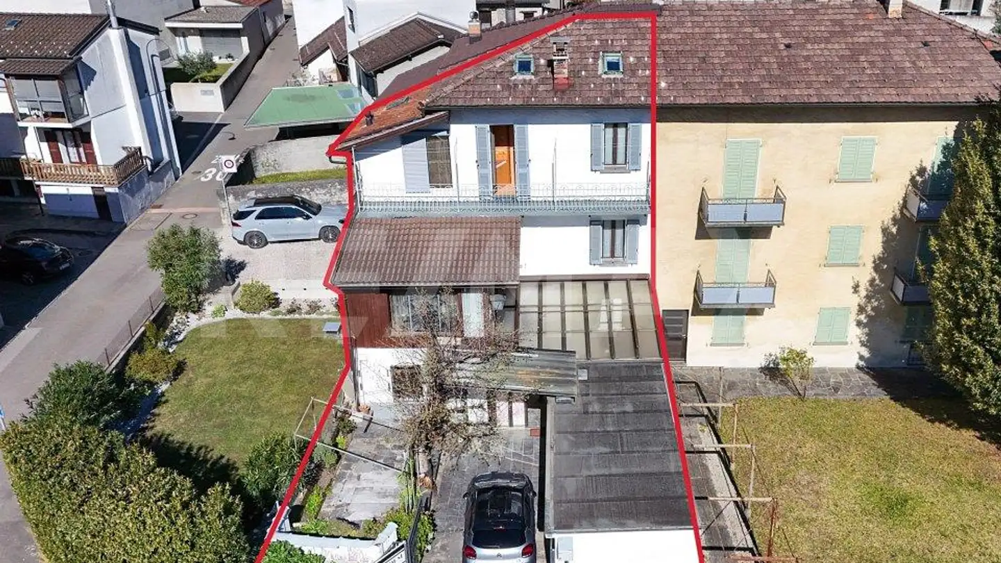 Stepped house for sale - 6513 Monte Carasso