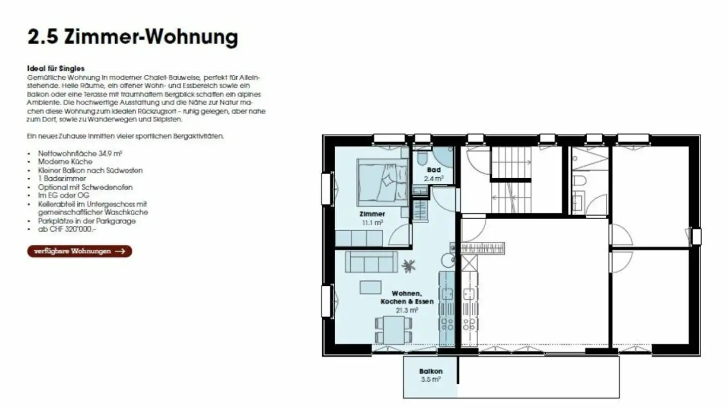 Apartment for sale - Bonderlenstrasse, 3715 Adelboden - Photo 4