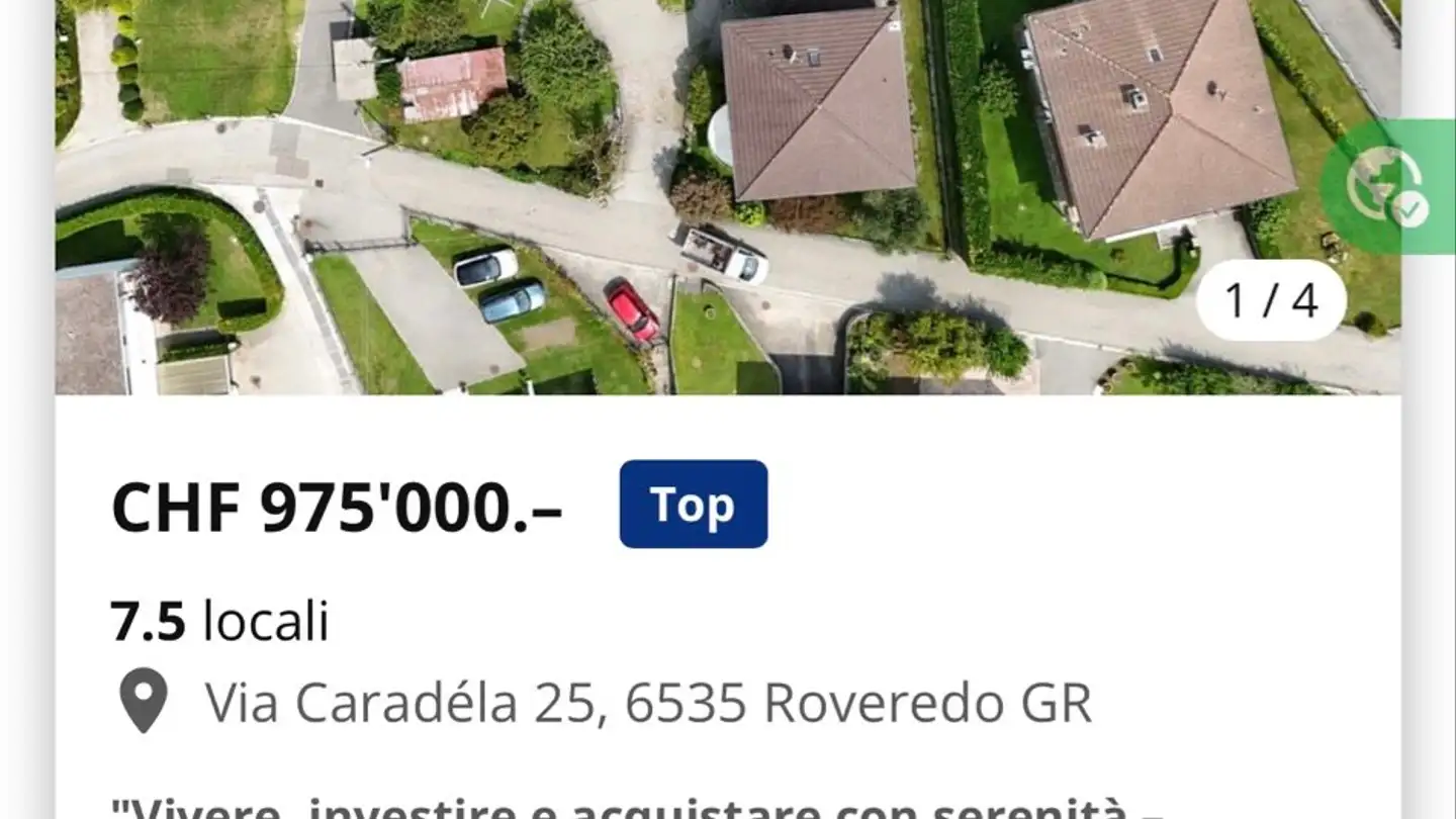 Maison individuelle à vendre - Caradèla 25, 6535 Roveredo GR