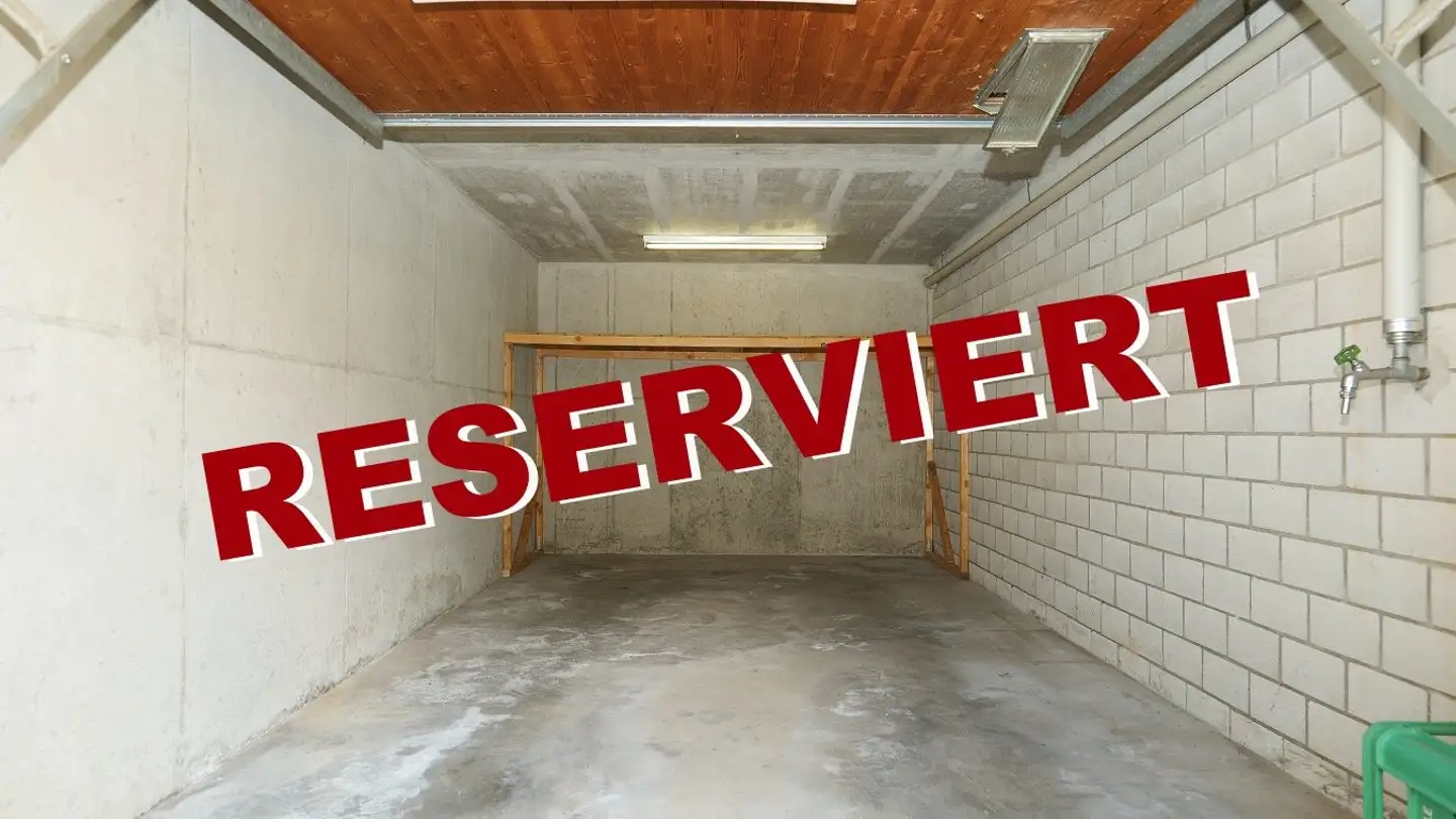 Single garage for rent - Hauptstrasse 57, 4148 Pfeffingen