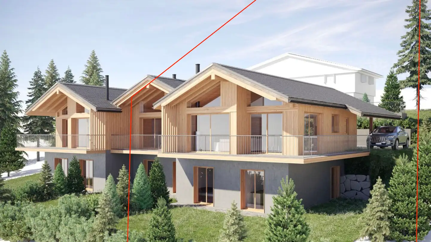 Casa a schiera in vendita - Chemin Du Pontet, 1941 Vollèges - Foto 2