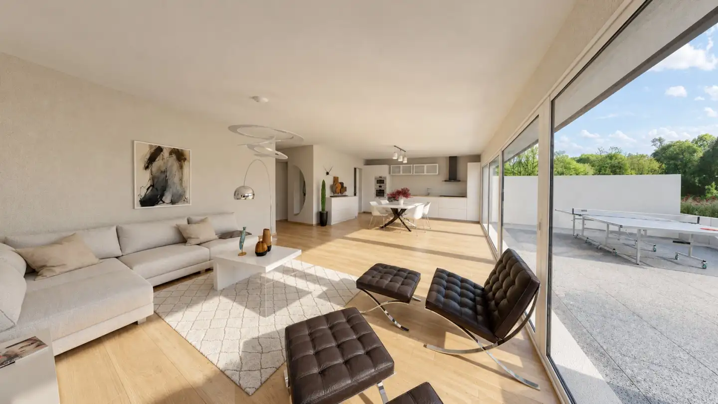 Terrassenwohnung kaufen - Chemin Du Canal 55, 1468 Cheyres