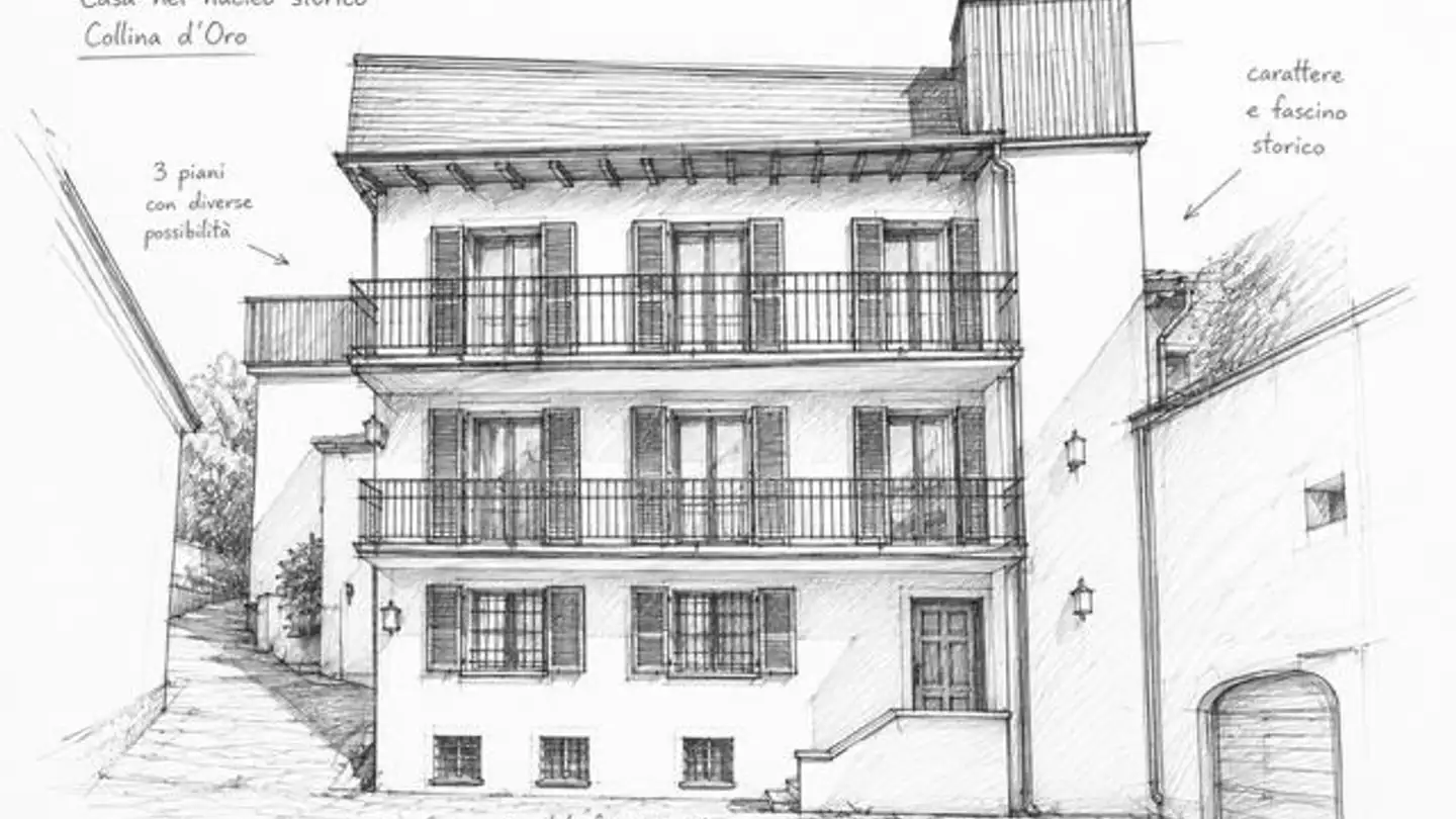 Casa a gradini in vendita - 6900 Lugano