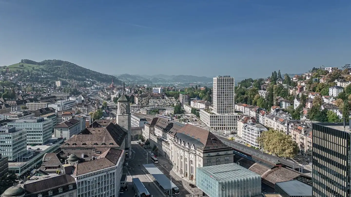 Gewerbe mieten - Bahnhofplatz 2, 9000 St. Gallen