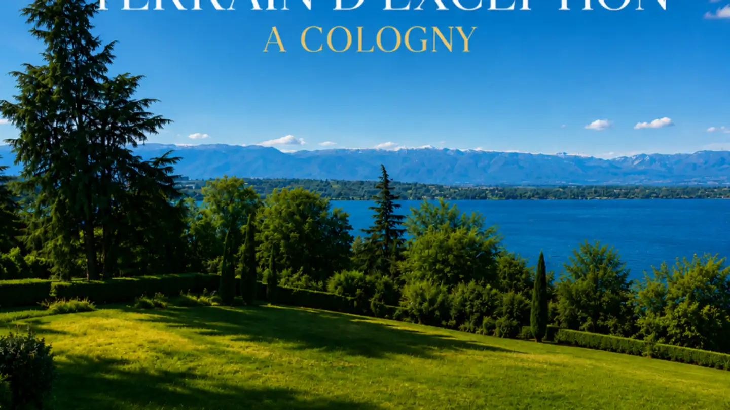 Terrain constructible à vendre - 1223 Cologny