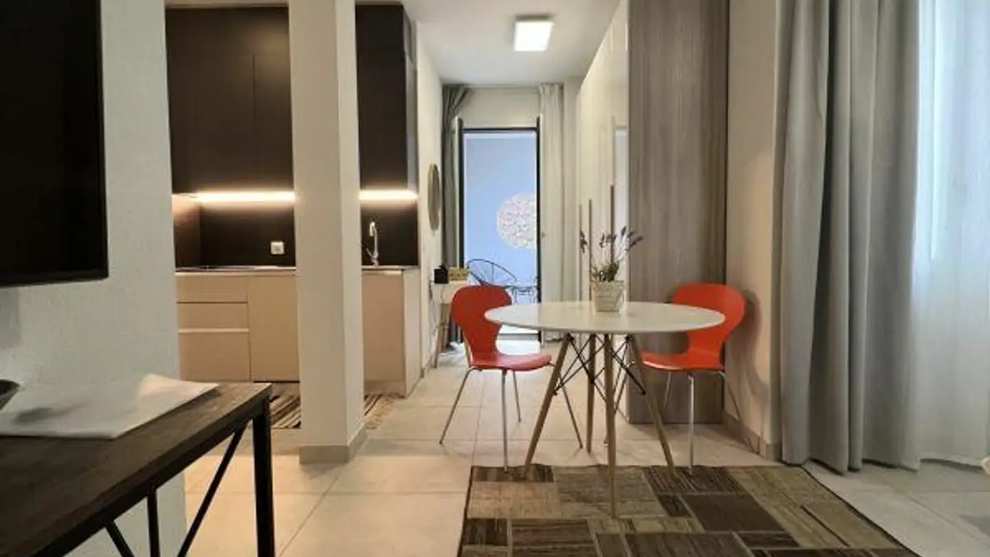 Appartement meublé à louer - Via Antonio Riva 3a, 6900 Lugano