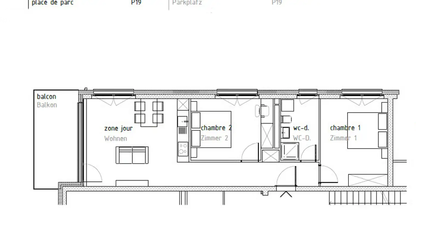 Appartement à louer - Sältimattenstrasse 13, 3940 Steg VS - Photo 4