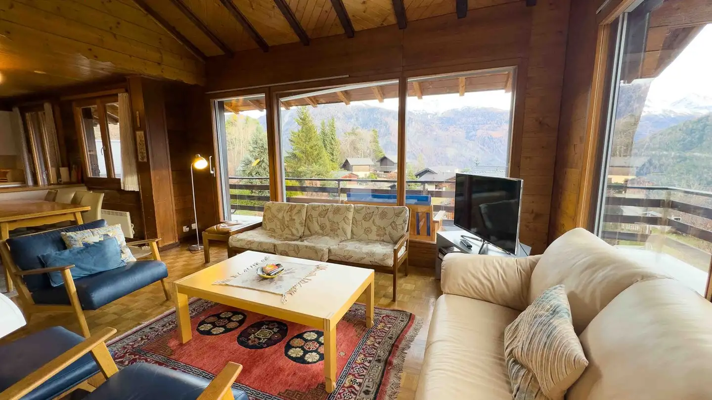 Chalet for rent - Impasse Des Ecureuils 1a, 3967 Vercorin - Photo 4