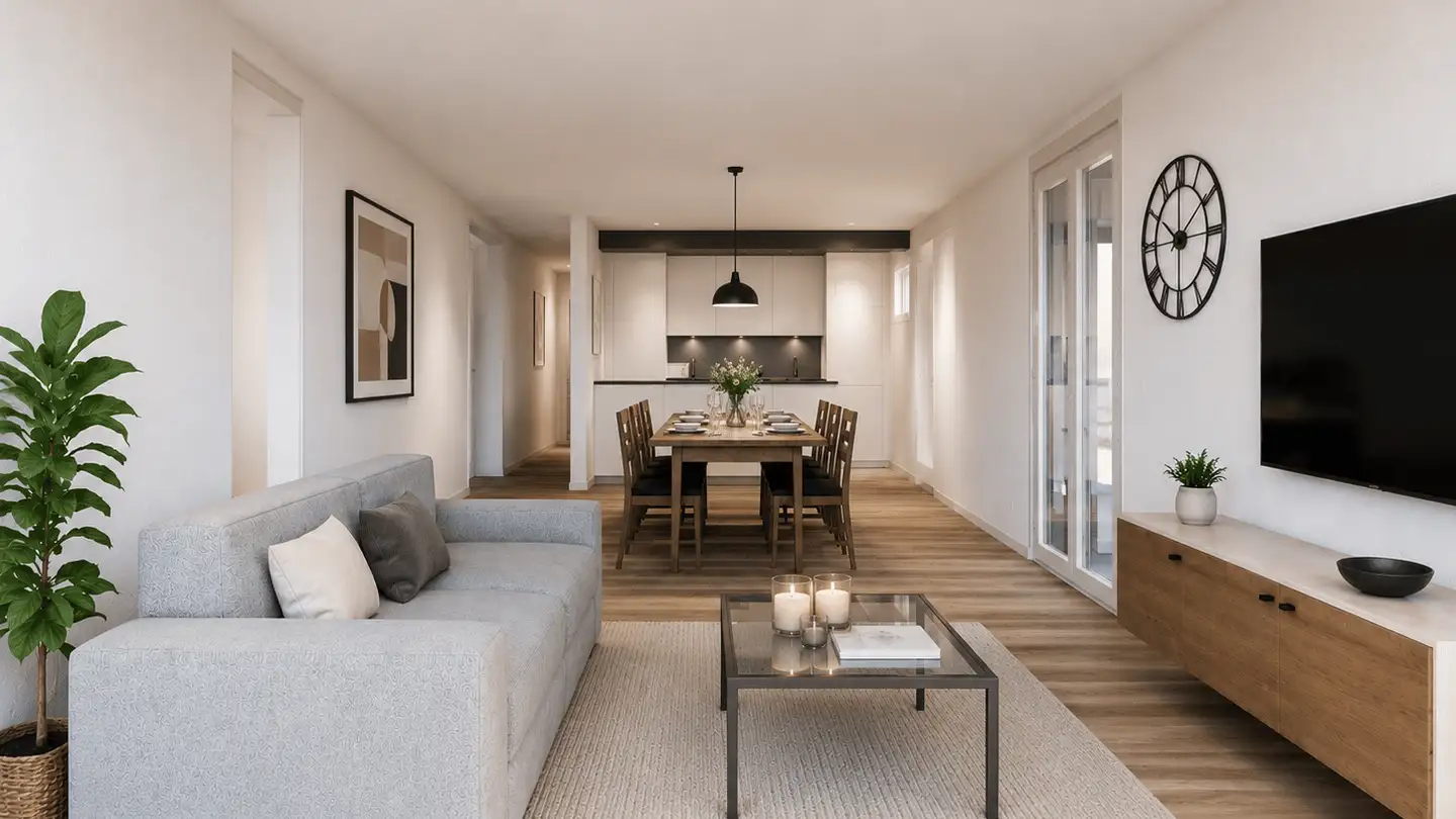 Stepped apartment for rent - Unterdorf 50, 3208 Gurbrü