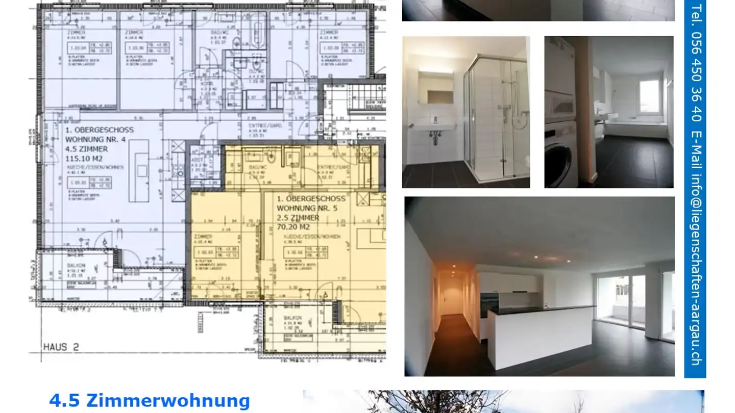 Wohnung mieten - Buchenweg 2, 5303 Würenlingen