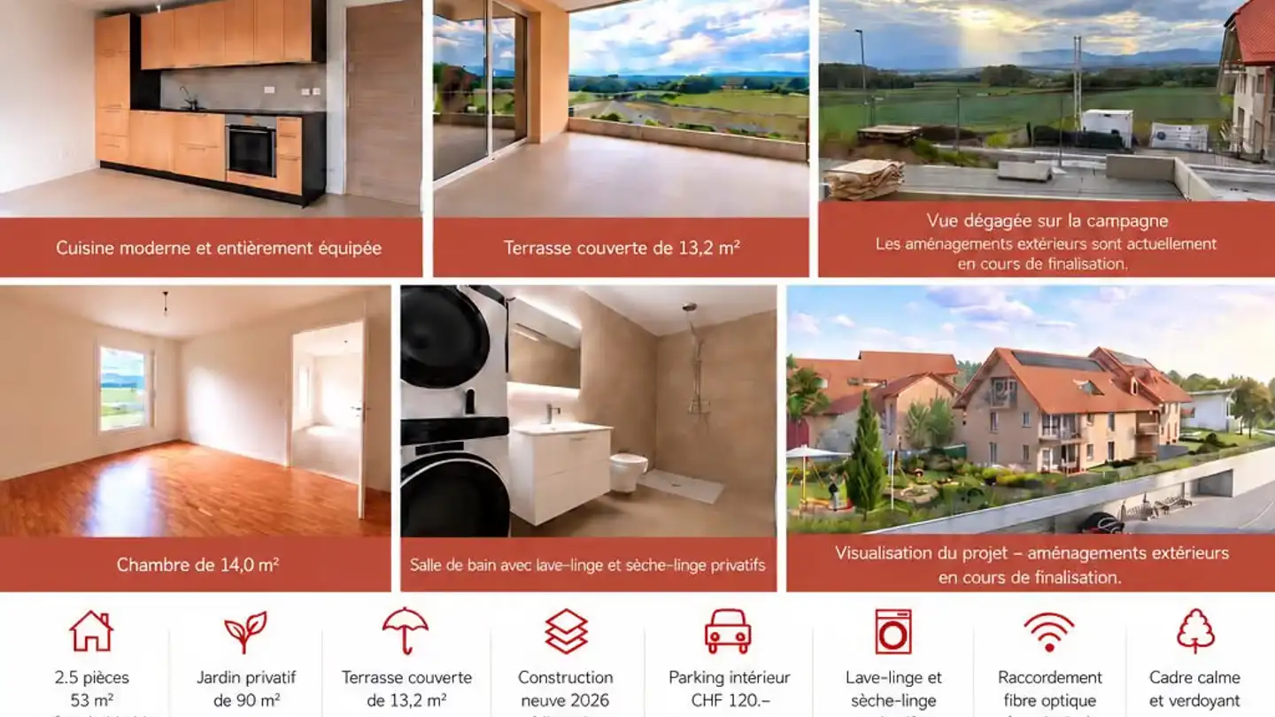 Apartment for rent - Route De Chavornay, 1372 Bavois