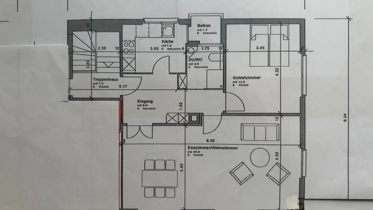 Wohnung mieten - Alpenstrasse 41, 3626 Hünibach - Foto 2