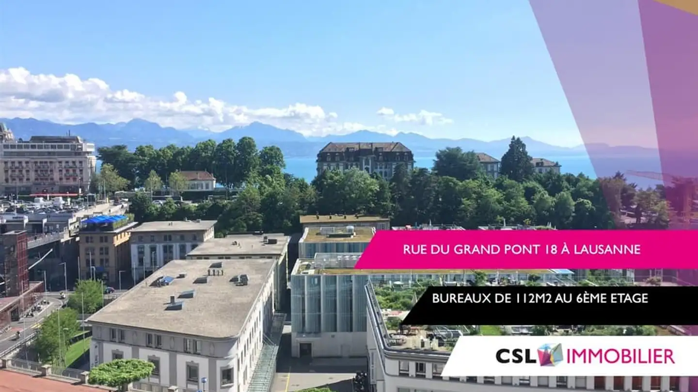 Gewerbe mieten - Rue Du Grand-Pont 18, 1003 Lausanne