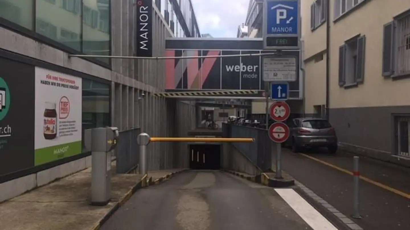 Place de parking souterraine à louer - Schützengasse 2, 9000 St. Gallen