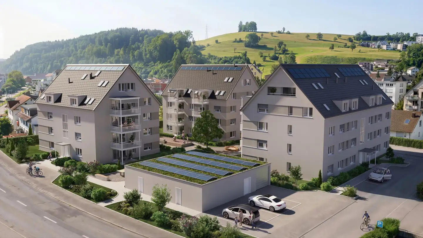 Dachgeschosswohnung kaufen - Lindenstrasse, 8483 Kollbrunn - Foto 3