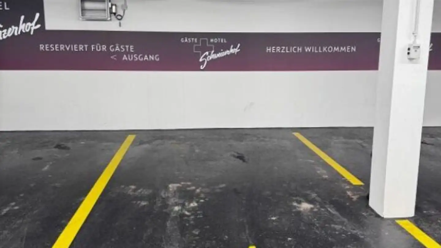 Parcheggio sotterraneo in affitto - Wangserstrasse 9, 8887 Mels