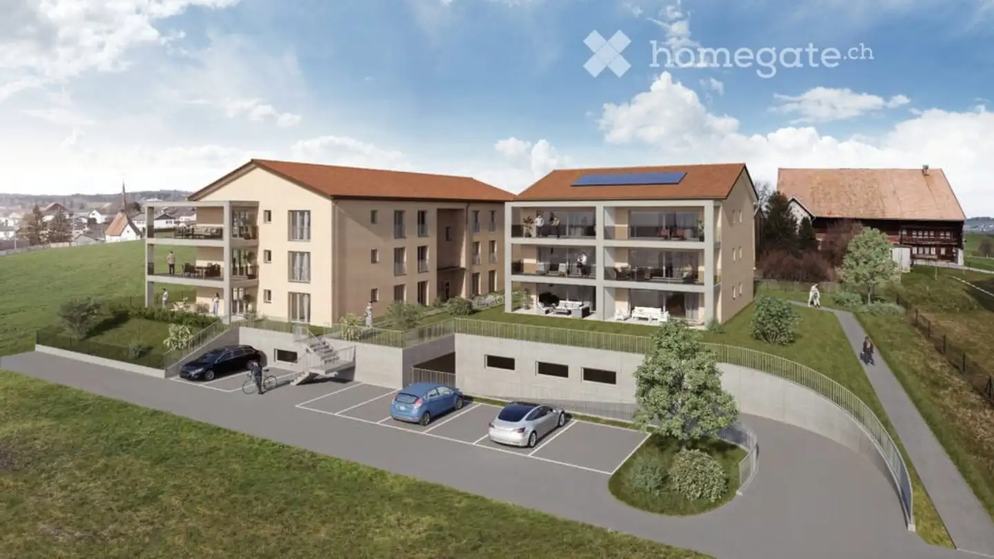 Appartement à louer - Place De L'hôtel-De-Ville, 1635 La Tour-de-Trême