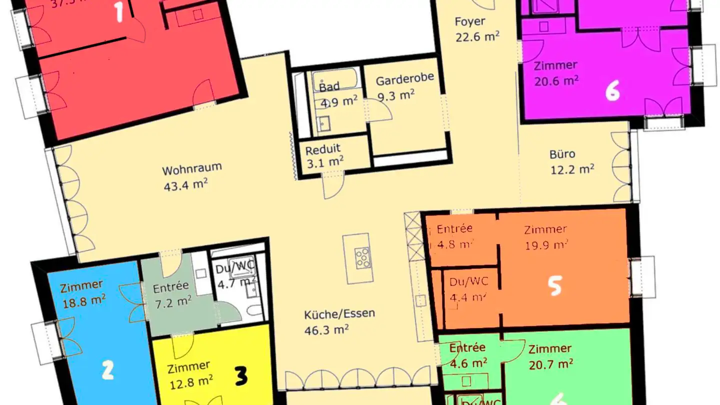 Wohnung mieten - Dialogweg, 8050 Zürich - Foto 4