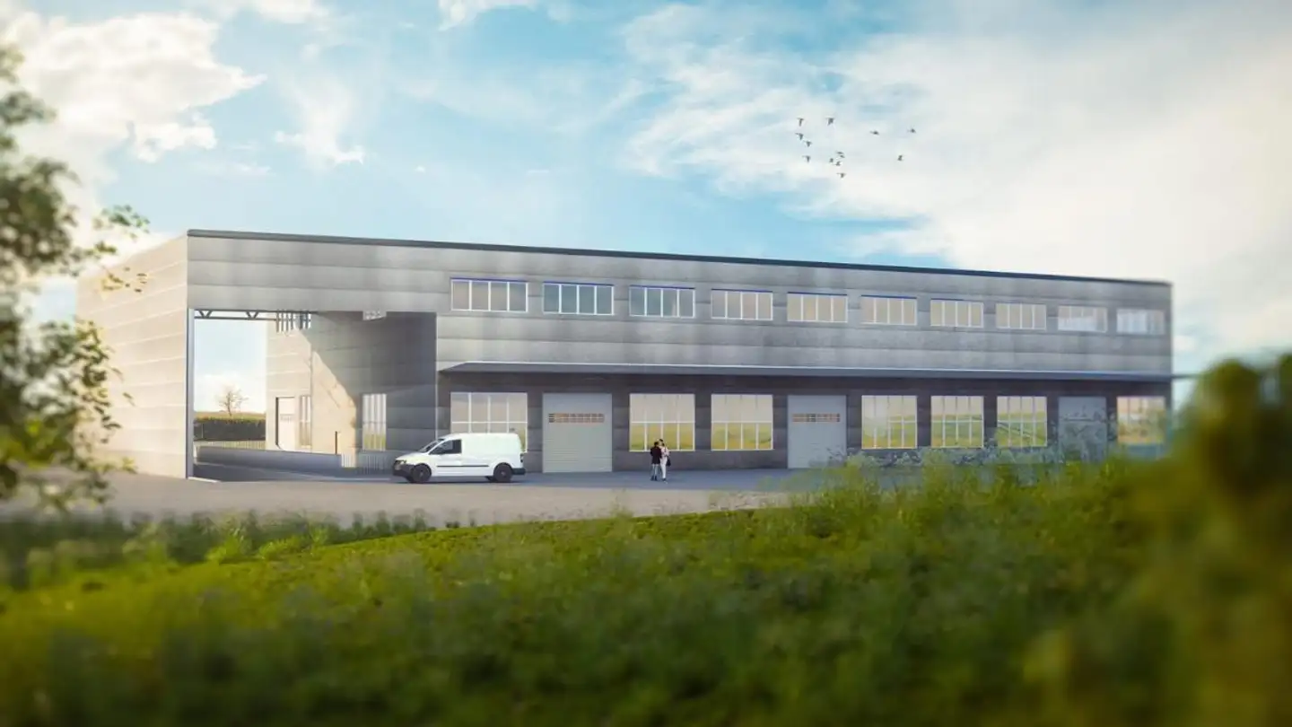 Mixed-use building for rent - Bleikenacker 2, 9214 Kradolf