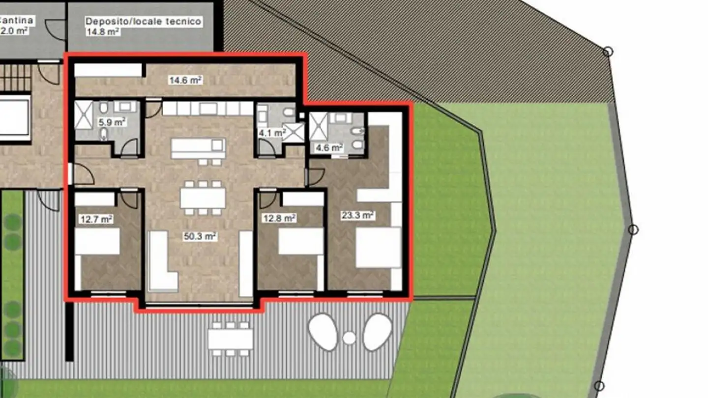 Appartamento in vendita - 6516 Cugnasco - Photo 3