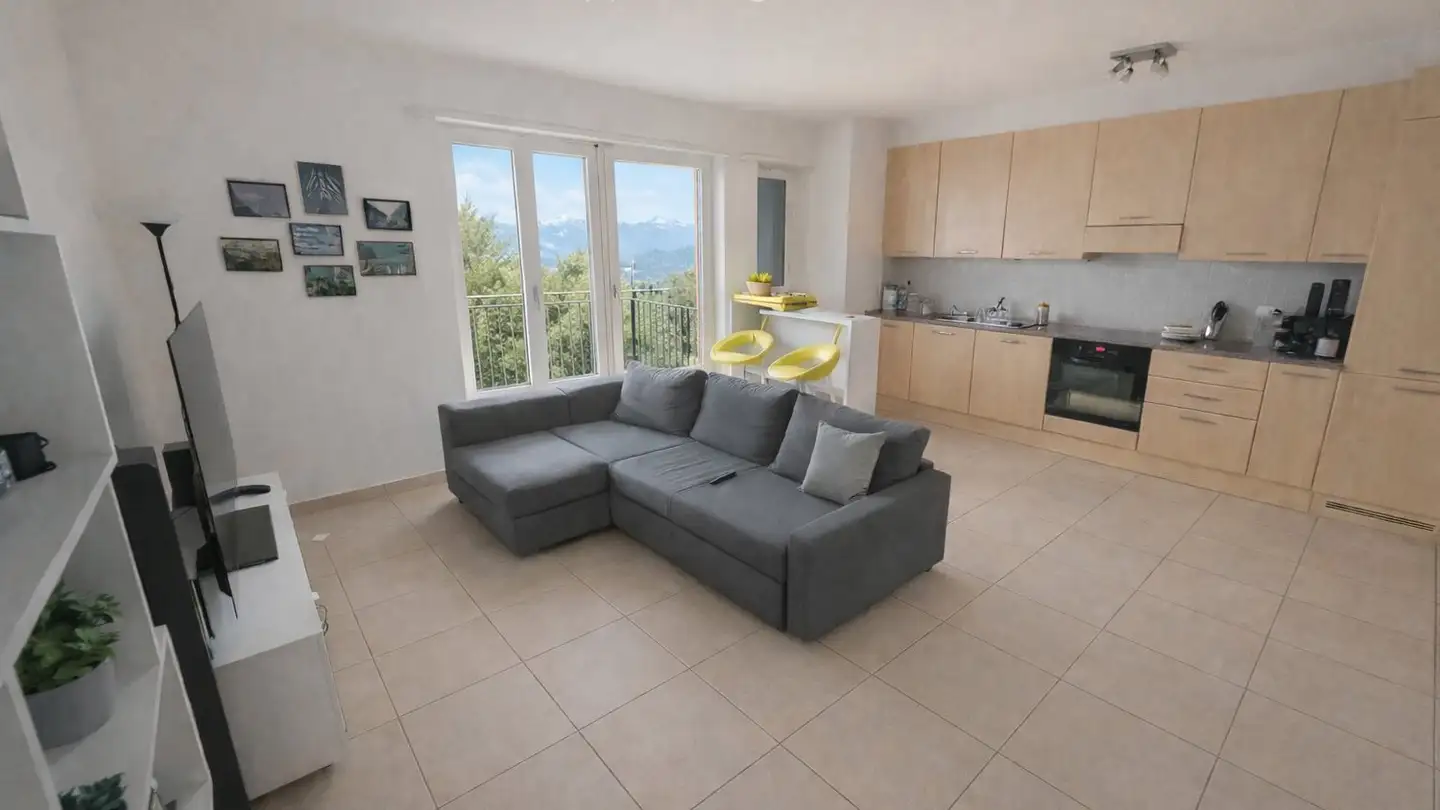 Appartement à louer - Via Ceresio Di Suvigliana 17, 6977 Ruvigliana - Photo 4