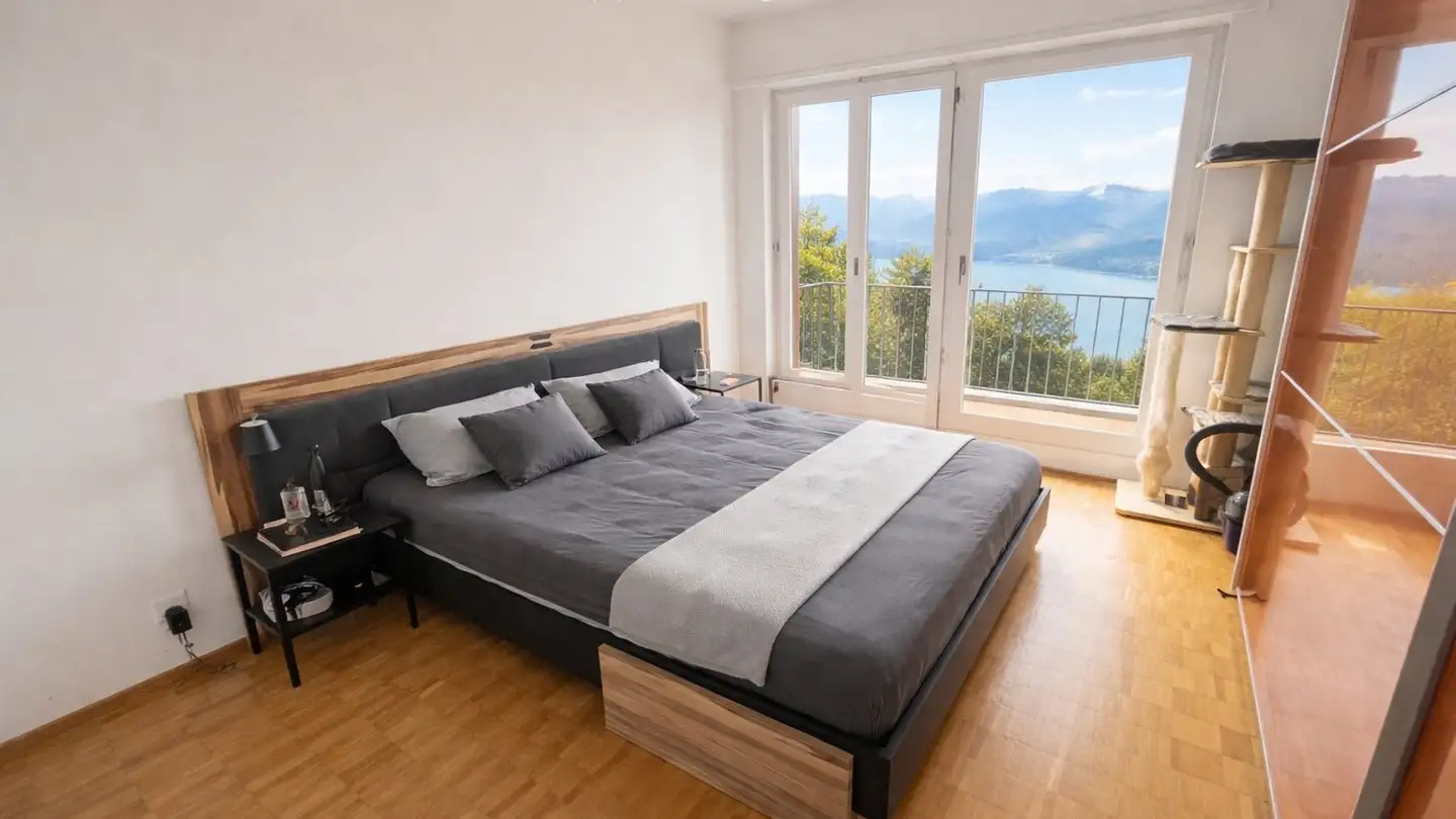 Appartement à louer - Via Ceresio Di Suvigliana 17, 6977 Ruvigliana - Photo 2