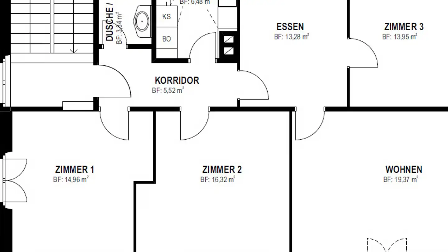 Apartment for rent - Bergstrasse 5a, 6004 Luzern - Photo 2