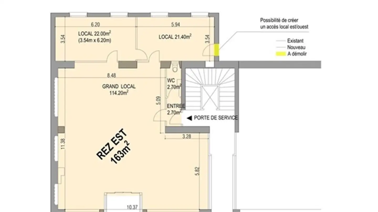 Gewerbe mieten - Rue Du Bourg 2, 3960 Sierre