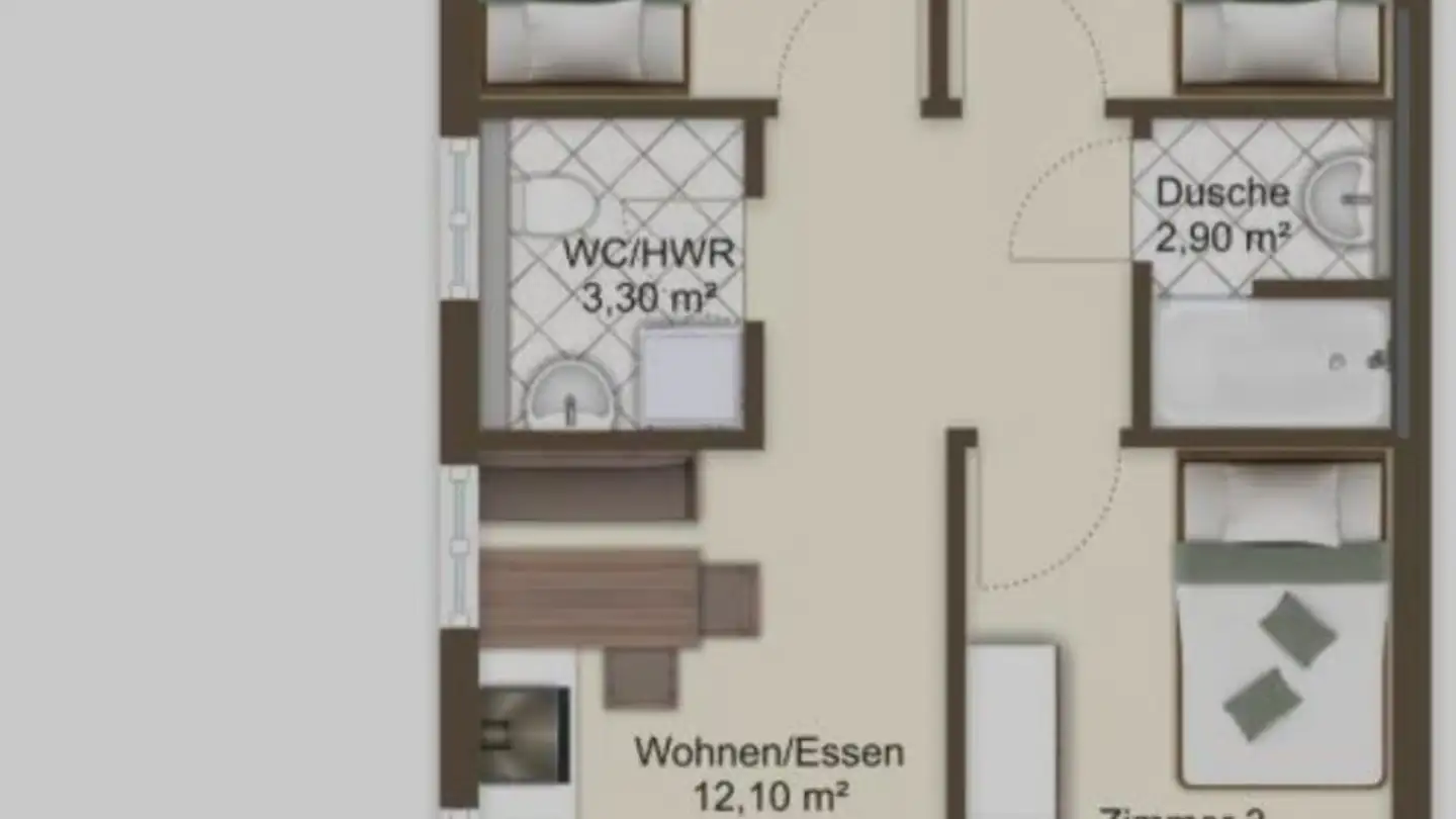 Möblierte Wohnung mieten - 8820 Wädenswil - Foto 2
