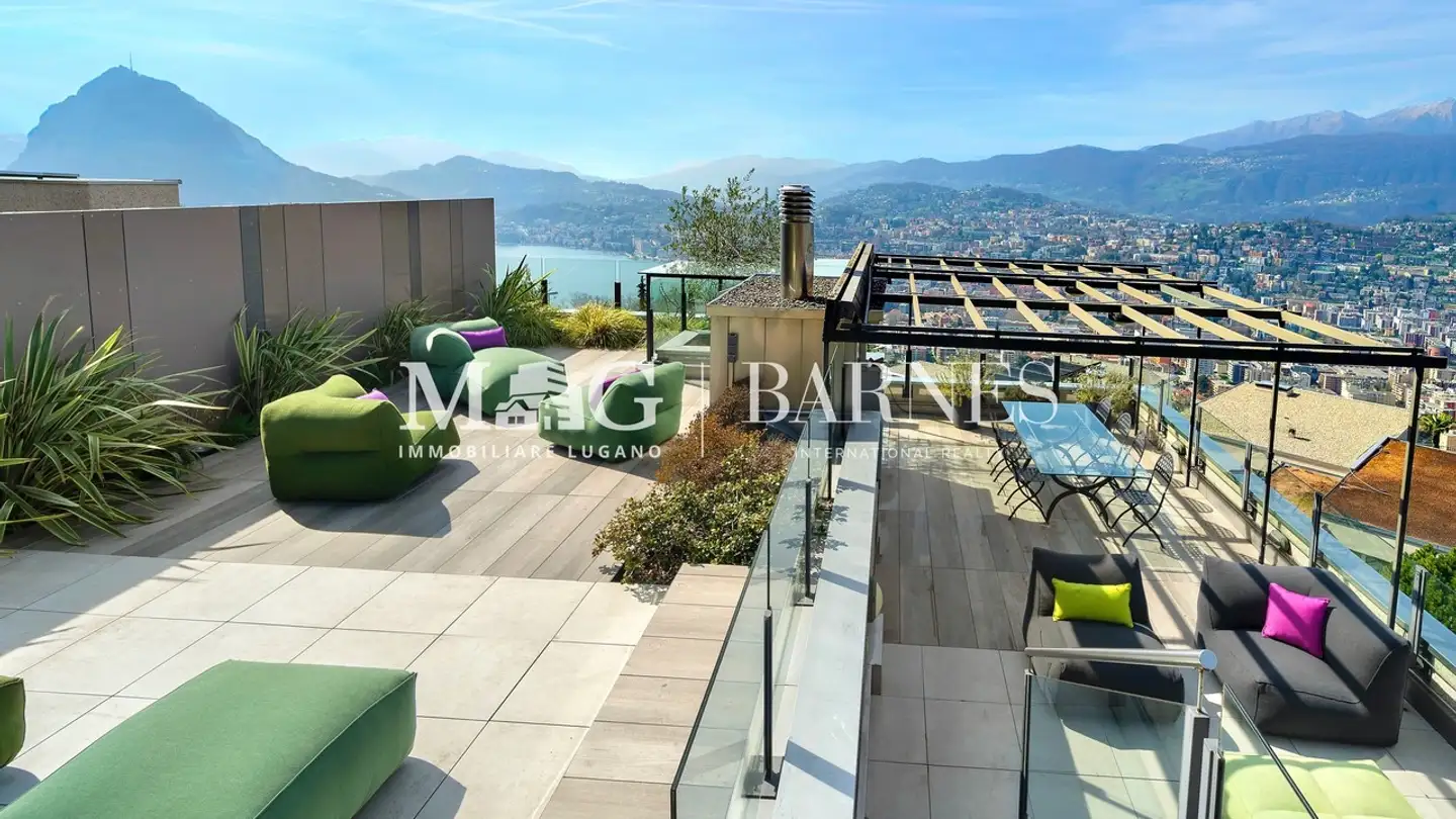 Attique à vendre - Via Aldesago, 6974 Aldesago