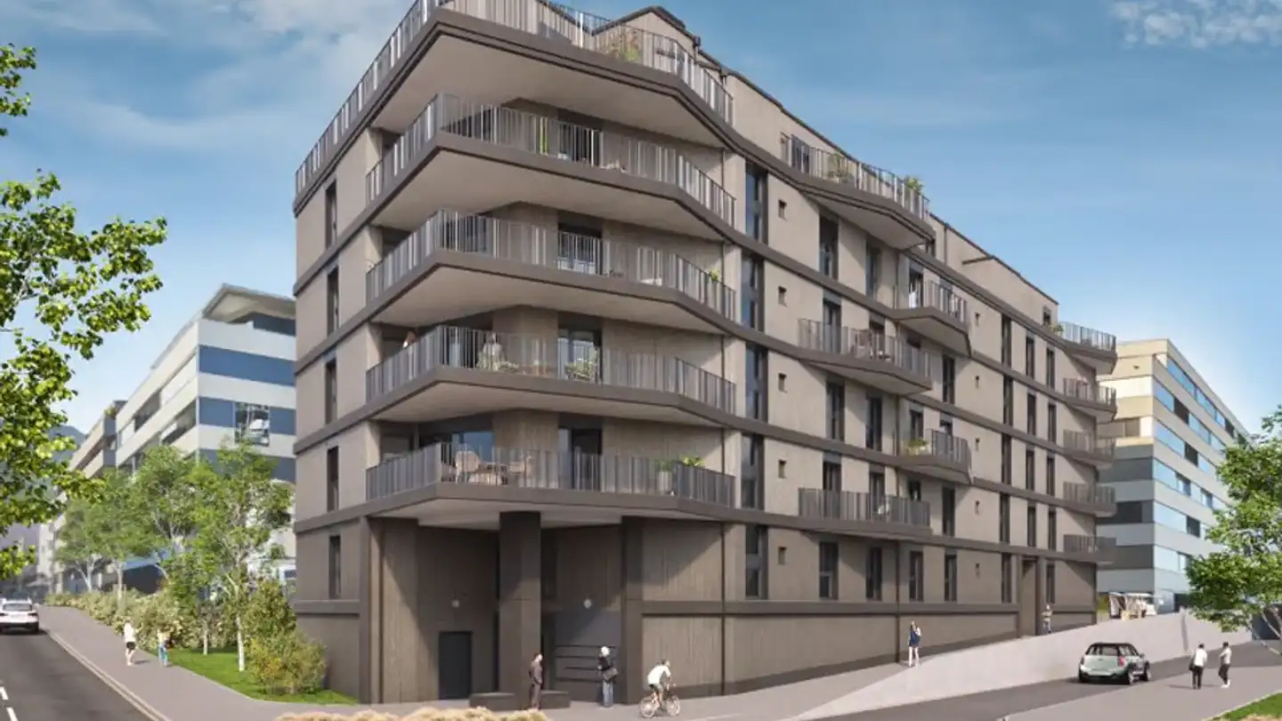 Commercial for rent - Rue De La Verrerie 6, 1870 Monthey