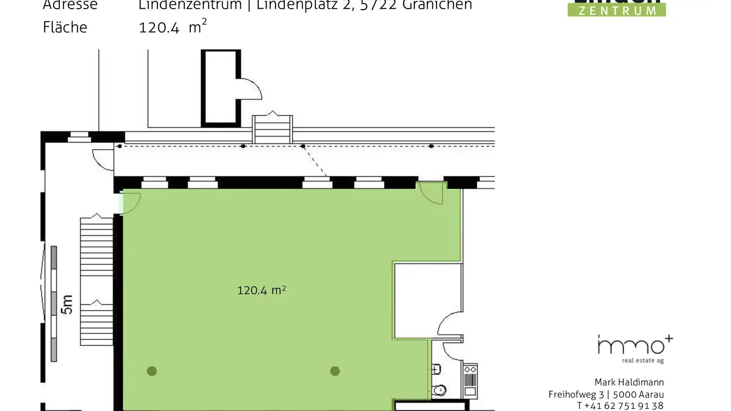 Commerciale in affitto - Lindenplatz 2, 5722 Gränichen - Photo 4