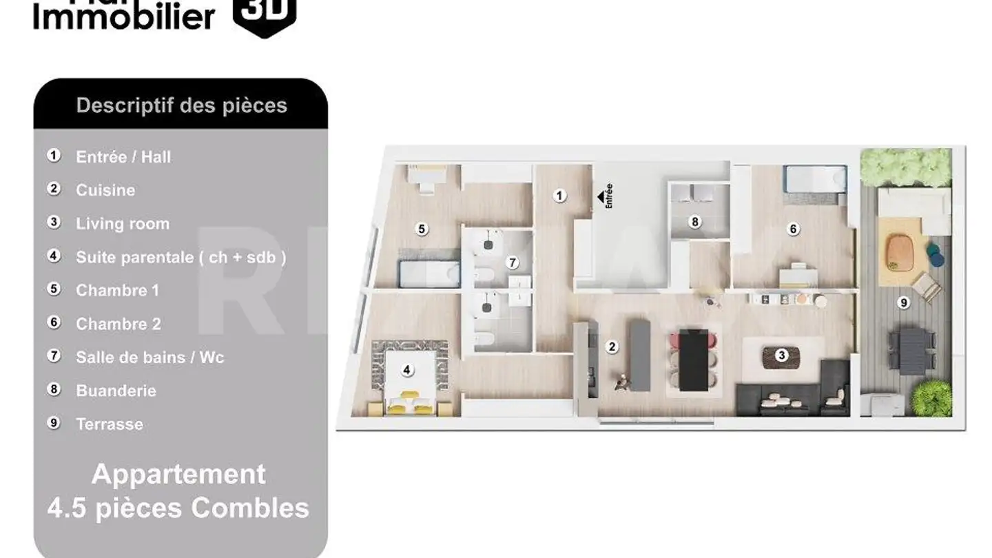 Attic flat for sale - 1081 Montpreveyres - Photo 4